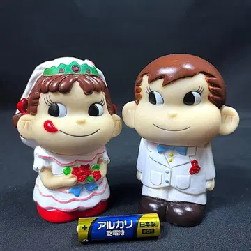 웨딩 페코짱 포코짱 저금통 소프트 비닐 레트로