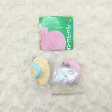 [ 2종 ] 사이언스 테크니컬러 푸니푸니 인체 모형 볼체인 마스코트