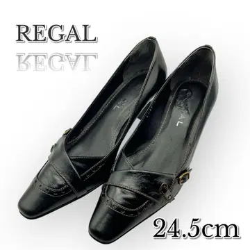 REGAL 리갈 펌프스 하이힐 24.5cm 블랙 포멀 일본제