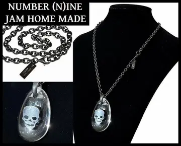 미사용 05SS 넘버나인 잼 메이드 스컬 925 목걸이