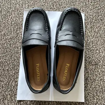 PLOAFERS 블랙 가죽 로퍼 사이즈 24~24.5cm