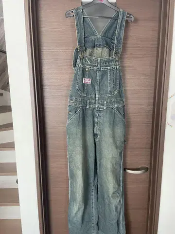 Wrangler 오버롤 데님 30인치