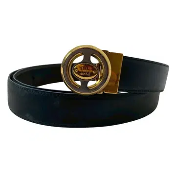 dunhill 던힐 블랙 소가죽 가죽 벨트 남성용 40/100