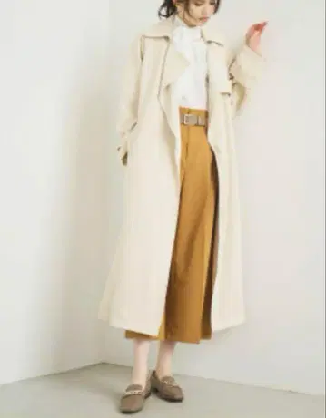 LOUNIE 베이지 트렌치코트 36 사이즈