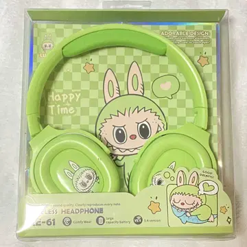 (155) LABUBU 헤드폰 와이어리스 그린 LABUBU