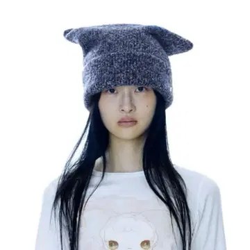 coyseio WIDE CAT BEANIE PURPLE