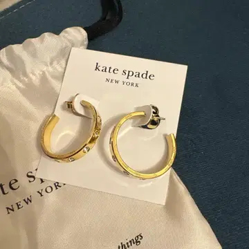 kate spade 골드 후프 귀걸이 KE023