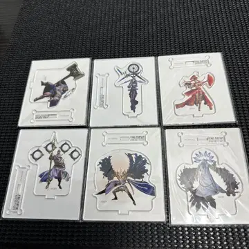 파이널 판타지 아크릴 스탠드 6개 세트 에오르제아 카페