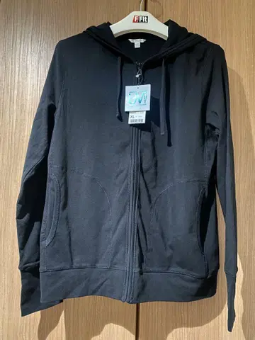 [새상품] UNIQLO UV컷 PREMIUM COTTON 풀 집업 후드티