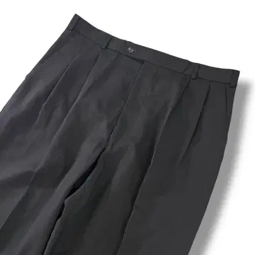 90s 투 턱 와이드 슬랙스 팬츠 블랙 구제 의류 빈티지 W36