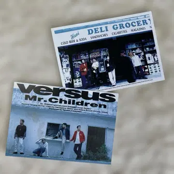[초레어] 엽서 Mr.Children versus 2장