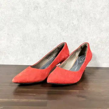락포트 펌프스 하이힐 빨간색 레드 24cm 5879