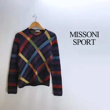 2213 미쏘니 스포츠 멀티 컬러 니트 이탈리아제 M