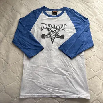 THRASHER 래글런 슬리브 티셔츠