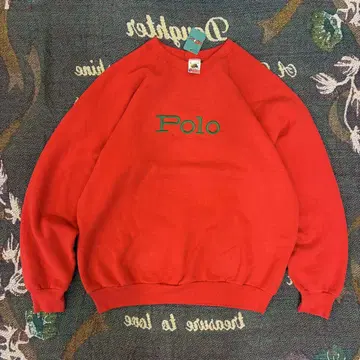 90's'fruit of the room'polo sweat