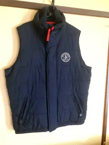 Abercrombie & Fitch 다운 베스트 L 블랙