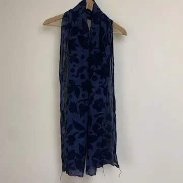 TIGRE BROCANTE 스톨 네이비 꽃무늬 티글브로칸테