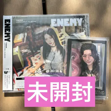 TWICE 나연 ENEMY 앨범 쯔위반 JYP 트레이딩 카드 포함