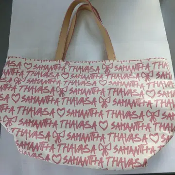 THAVASA 로고 프린트 토트백