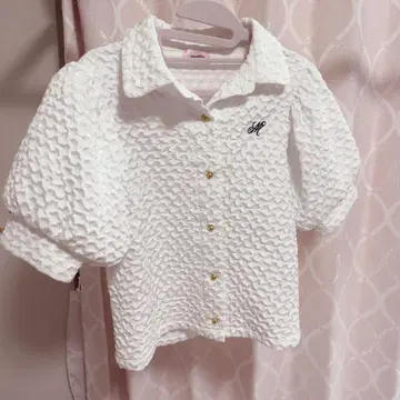 meltie original puff blouse white