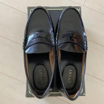 G.THAWKINS ENTRY 블랙 로퍼 26cm