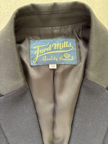 Ford Mills 테일러드 자켓 38