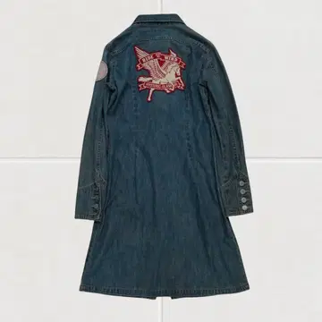 E208@ HYSTERIC GLAMOUR 90s 데님 자켓 원피스