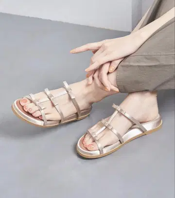 유나이티드 애로우즈 UNITED ARROWS 리본 뮬