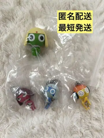 개구리 중사 케로로 집게로 이어 붙이는 마스코트 기다림입니다