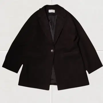 J1236@ GLOBAL WORK 체스터 코트 M 블랙