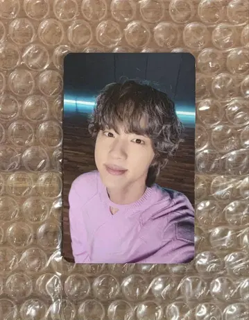 BTS The Astronaut 사운드웨이브 혜택 트레이딩 카드 Jin
