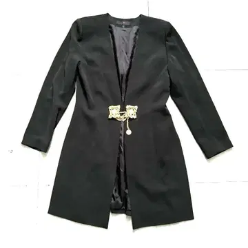 90s 빈티지 J&R 골드 체인 버클 자켓 M 사이즈