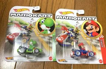 핫휠 마리오 카트 마리오 & 요시 Pipe Frame