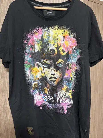 죠죠의 기묘한 모험 T셔츠 블랙 glamb