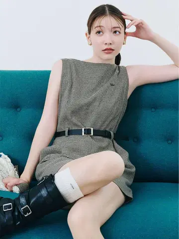 벨트 포함 미니 올인원 릴리 브라운