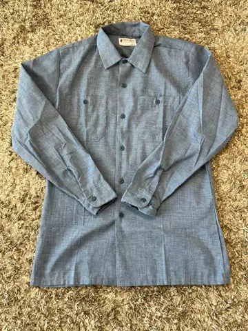 60s~70s 글렌 베리 샴브레이 셔츠 M 사이즈