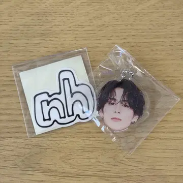 INI 가챠 니시 히로토 얼굴 아크릴 키링