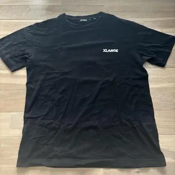 XLARGE 블랙 T셔츠 고릴라 로고