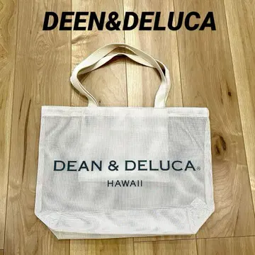 DEEN&DELUCA 딘델루카 메쉬 토트백 화이트 L