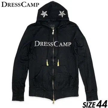 DRESS CAMP 스와로브스키 큐빅 장식 저리 블랙 44