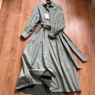 새상품 rouge vif 정가 2만 7500엔 롱 셔츠 원피스