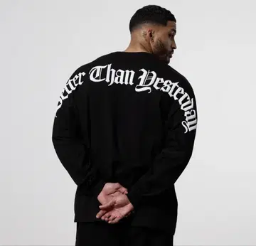 VANQUISH DARK SCRIPT LONG SLEEVE T-SHIRT
