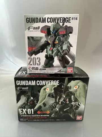 GUNDAM CONVERGE STARK JEGAN & KSHATRIYA