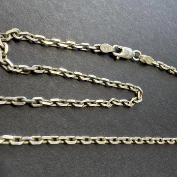 [ silver925 ] 빈티지 굵은 사각 체인