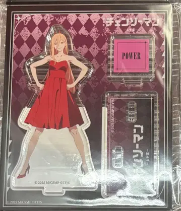 체인소 맨 극장판 레제편 파워 아크릴 스탠드 TSUTAYA 시부야