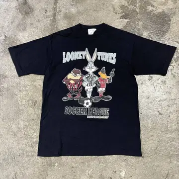 90s USA LOONEY TUNES SOCCER LEAGUE 티셔츠
