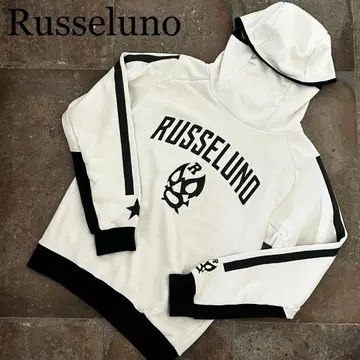 Russeluno MASK HOODY 후드티 화이트 사이즈 4