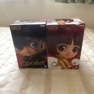 블랙 잭 Qposket 피규어 세트