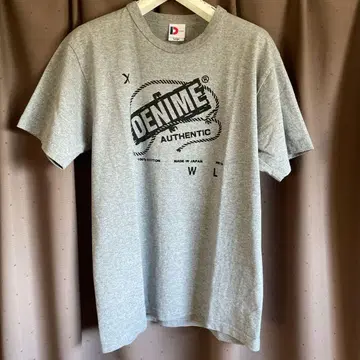 DENIME 그레이 티셔츠 L 사이즈