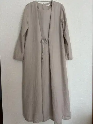 evam eva 울린넨 원피스